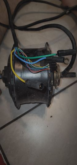 2500w peak motor used
