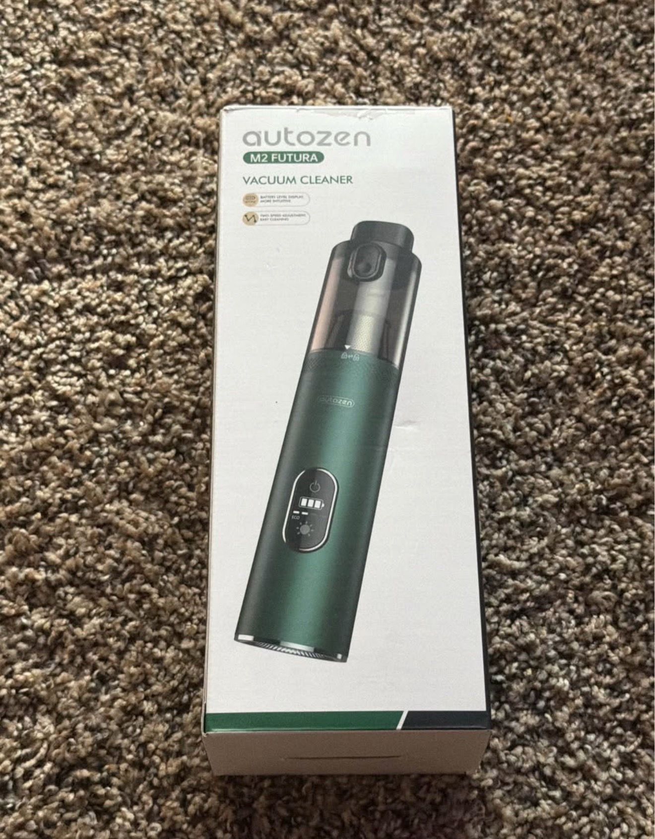 🧼 Autozen M2 Futura Cordless Handheld Vacuum Brand New
