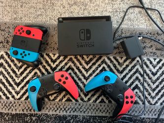 Nintendo Switch Dock Bundle with Controllers