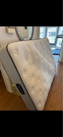 Full mattress/full box spring (like new)