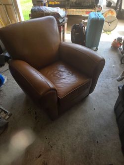 Leather chair