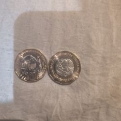 Monedas Del Mundial Mexico $8 Dlrs Cada Una