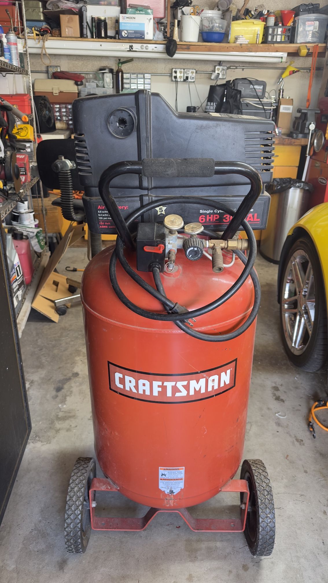 Craftsman 6 HP 30 Gallon Air Compressor