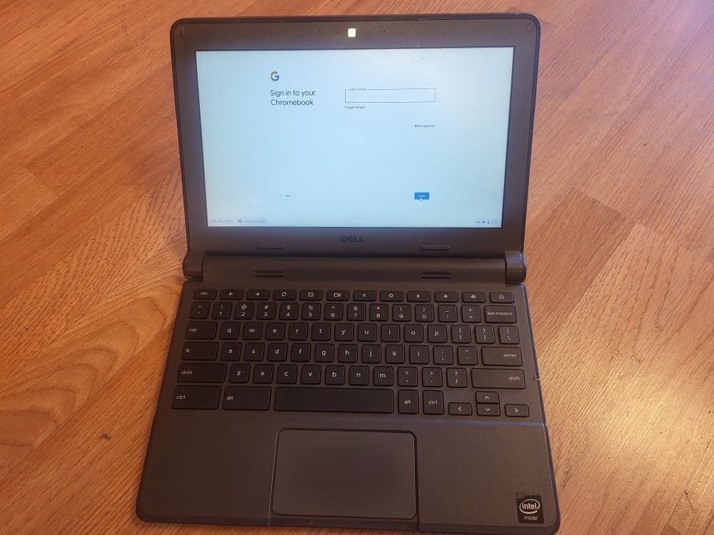 Use Dell Chrome Book, Model P22T