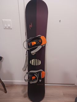 Snowboard With Case