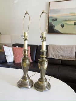 Vintage Brass Lamps