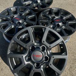 Toyota Tundra TRD PRO 18” Satin Gunmetal Wheels Rims Rines 