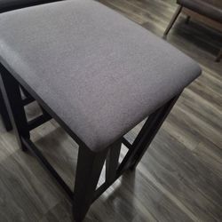 Two bar stools