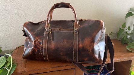 Leather Duffel