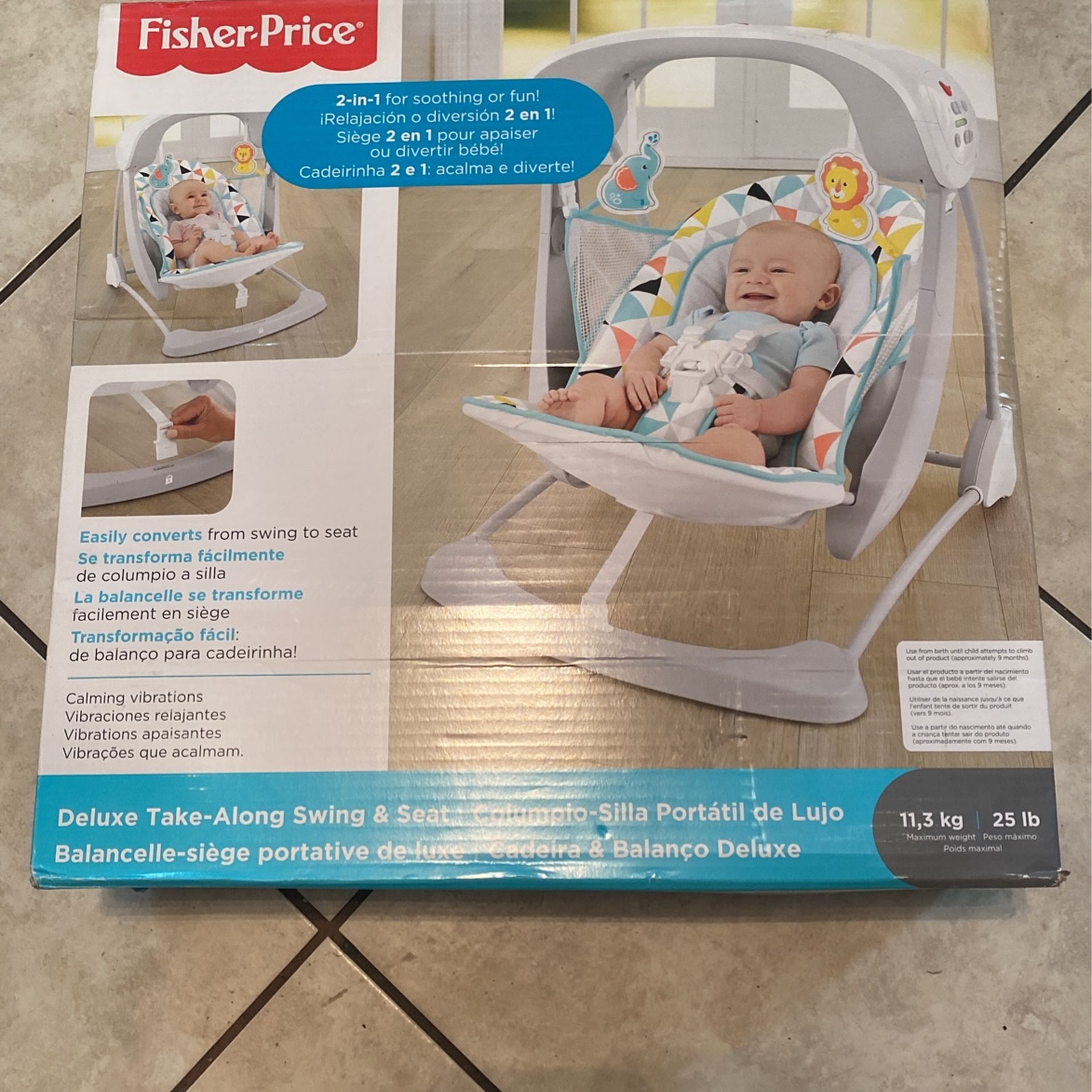 Fisher Price Baby Swing And Seat 