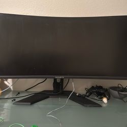 34 In Curved Gigabyte Monitor