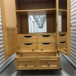 Ethan Allen Solid Wood Armoire – Excellent Condition