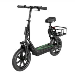Electric Scooter With Seat