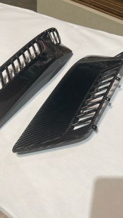 2014-2016 Corvette Z06 Carbon Fiber LG257-AC Fender Vents