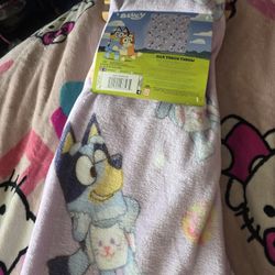 Bluey Toddler Easter Blanket 