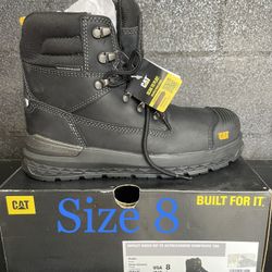 Caterpillar Size 8 Work Boots