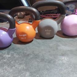 Hand Weights  / Kettlebells $100