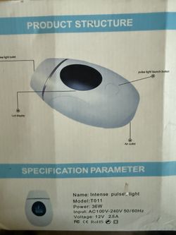 HAIR REMONAL DEVICE Intense Pulsed Light