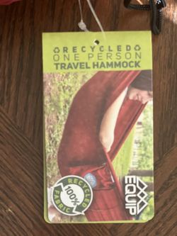 One Person Travel Hammock