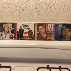 Sealed Country CD’s Eric Church-Carolina.Luke Bryan-Tailgates & Tanlines.Florida Georgia Line-Here’s To The Good Times.Jason Aldean-OldBoots New Dirt 