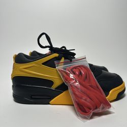 Nike Air Jordan 4 RM Bruce Lee Men's Shoes Black/Yellow FQ7939 007. Size 9