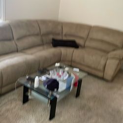 5pc Sectional w/Automatic Recline