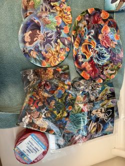 Brand New Party Supplies Birthday Dragon Ball Z Goku