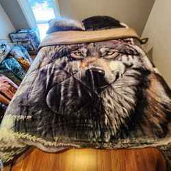 Cobijas de  Borrego Y Reversible 