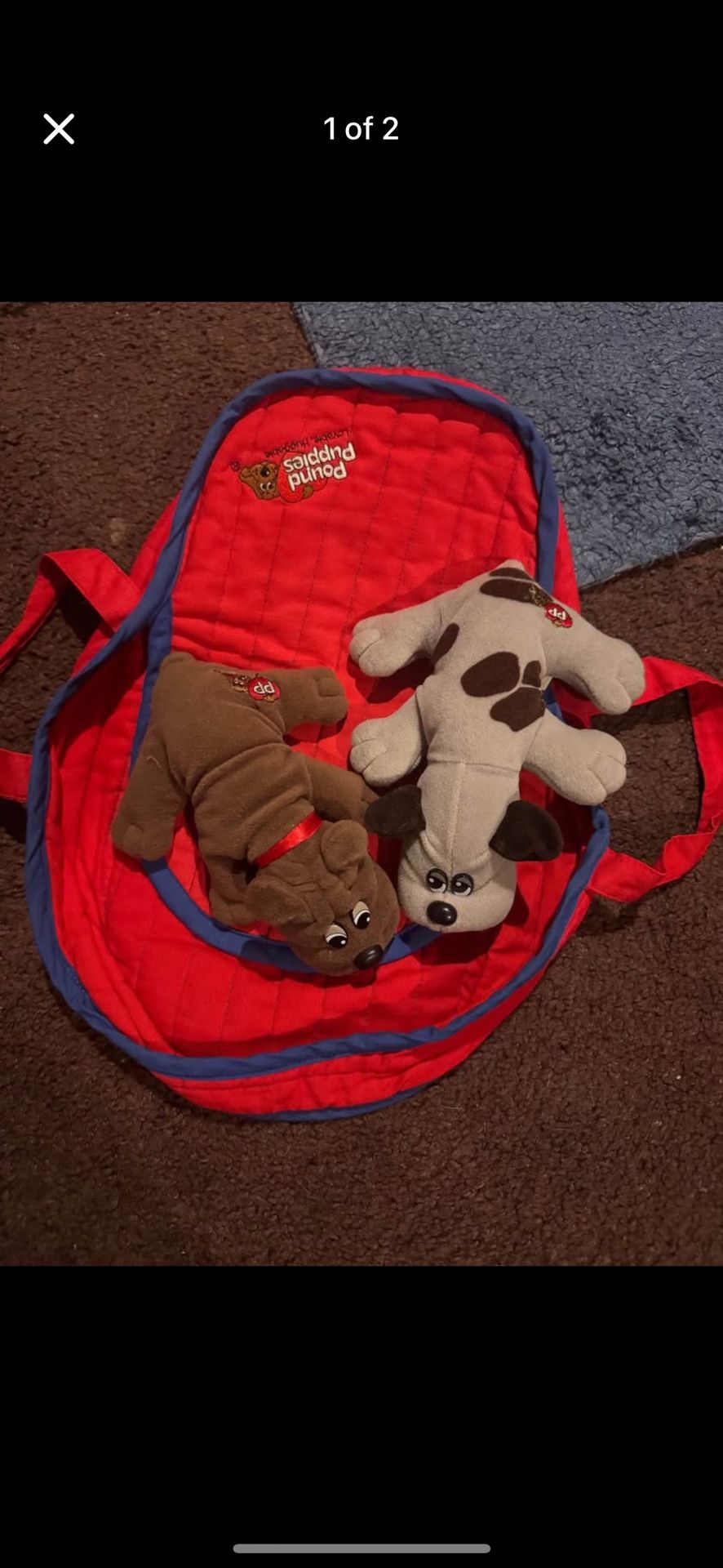 Small Vintage Pound Puppies