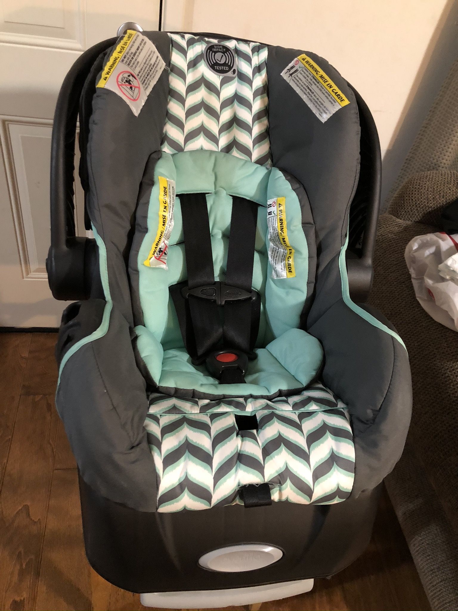Evenflo Infant Car Seat With Base & Stroller (Used) Best Offer