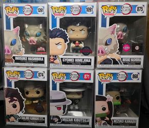 Demon Slayer Funko Pops Set (Please Inquire For Pricing)