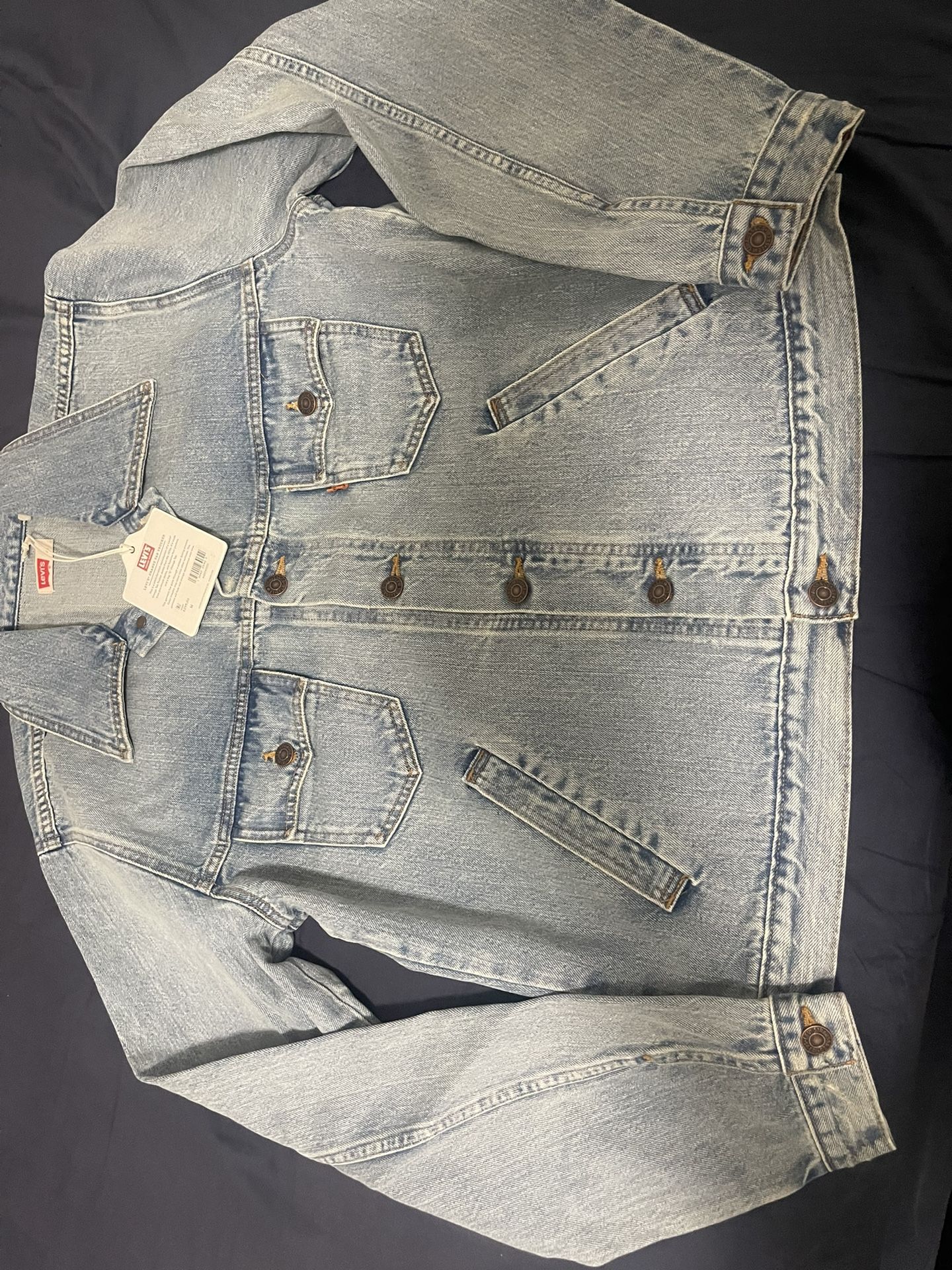 Levis Vintage Orange Tab Jean Jacket