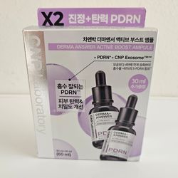 Authentic CNP Laboratory Derma Answer Active Boost Ampoule (30ml X 2) Olive Young Double Set