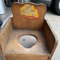 Vintage Potty Training Chair