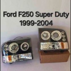 Ford F250 Super Duty 1999-2004 Headlights 