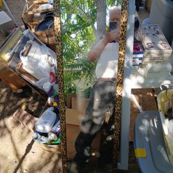 Full Lendth Mirror And Jewelry Cabinet 