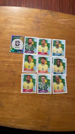 Panini Brazil National Team Stickers