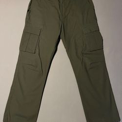 Vintage Nike SB Skateboarding Ripstop Cargo Pants Olive Like New VNDS
