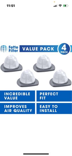 4 Pack 2033 Replacement Filter Compatible with Bissell