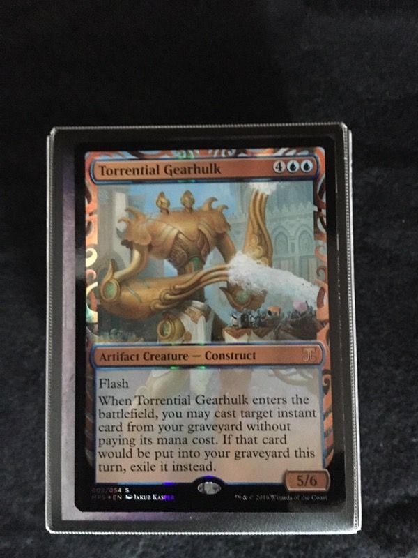 Torrential Gearhulk Masterpiece Foil MTG Card