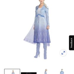 Elsa Dress Costume 