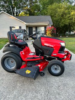 New conditions only 54 hours 2023 craftsman T3200-kohler 24hp-just serviced tuneup-54 cut new blades-runs and Cuts great 👍 $2400