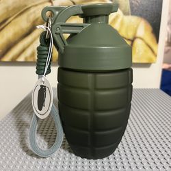 Grenade Hydration Bottle With Agitator Ball In It