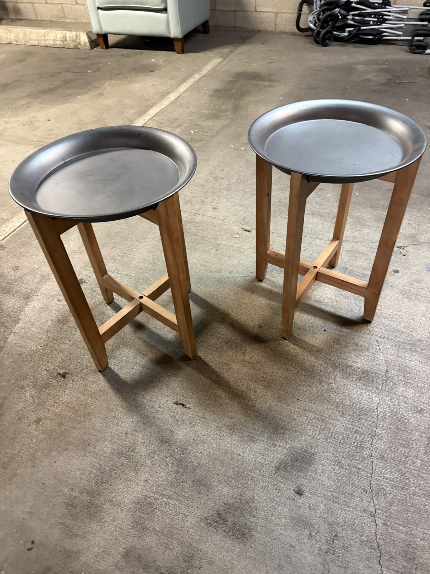 Set Of 2 Plant Stands