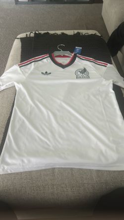 Adidas Mexico white jersey