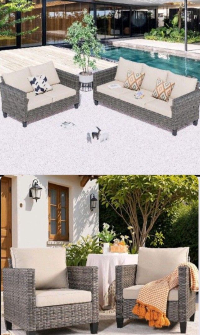 7 Person Patio Furniture Set Outdoor Patio Furniture Patio Seating Brand New In The Box πππππ