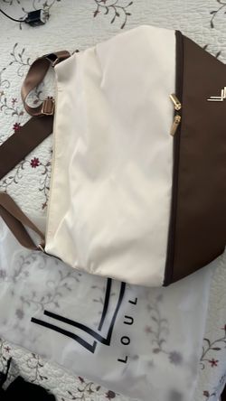 LOULU Ivory Travel bag.