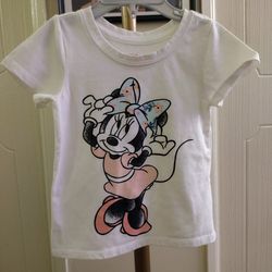 Disney Junior Minnie Mouse Short Sleeve T Shirt -2T