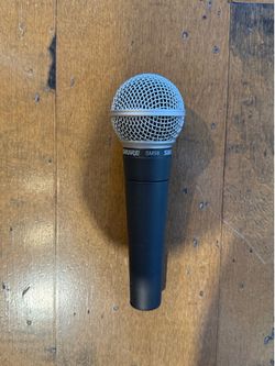 Shure SM58 Dynamic Cardioid Vocal Microphone
