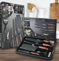 Kitchen knives, 6 pcs